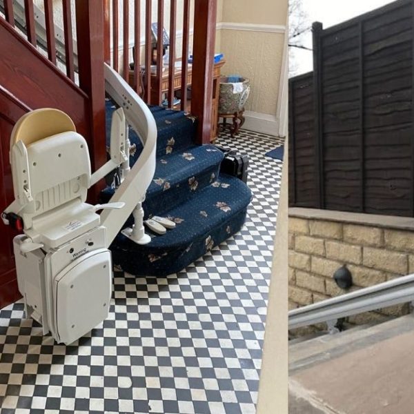 multiple stairlifts in the home