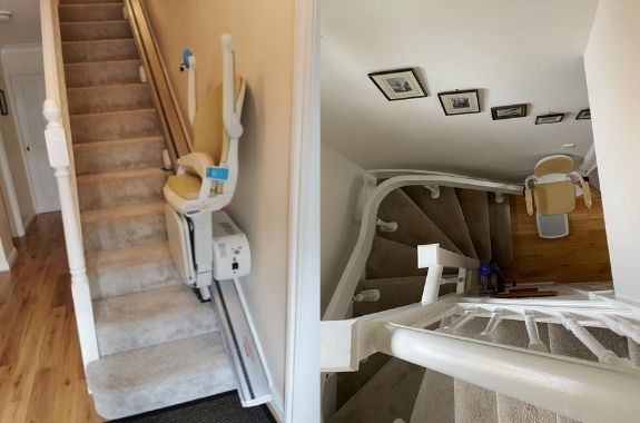 Straight or Curved Stairlift