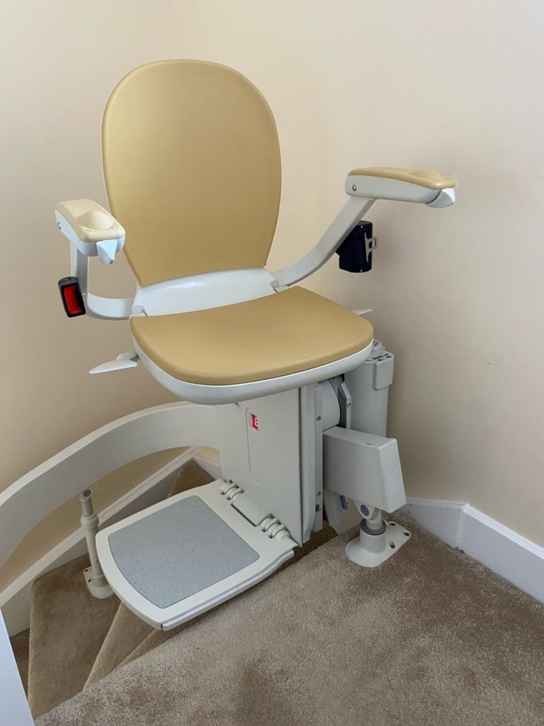 curved_stairlift_installation_Wetherby_9